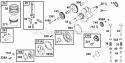 Page T Diagram and Parts List for 32K437-0112-01  Briggs and Stratton Engine